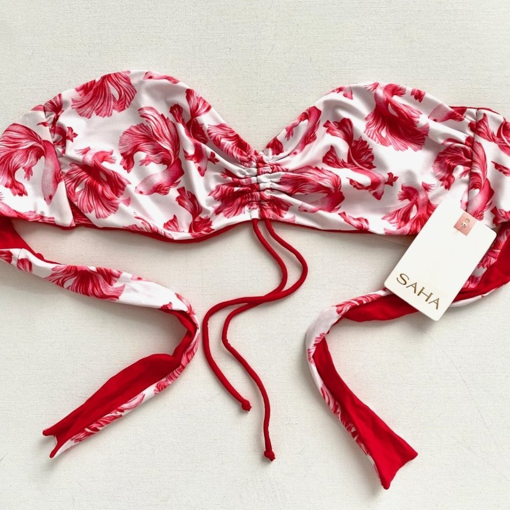 Saha Reversible Swimwear  Bikini Top Marea Floral